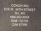 NEW COACH BOMBER RT $2k Jacket Mens M Leather Sleeves jShearling Front