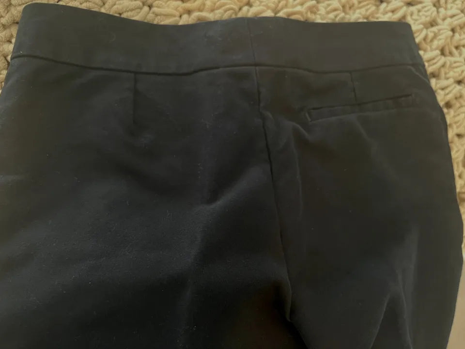 Retail $2200 GUCCI Tailored Tapered Flared Black Pants Sz 38 size 8