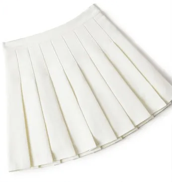 Casual High Waist Pleated Tennis Skirt